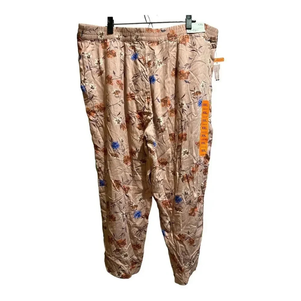 NWT Jessica Simpson Floral Tapered Pants‎ - Picture 3 of 7
